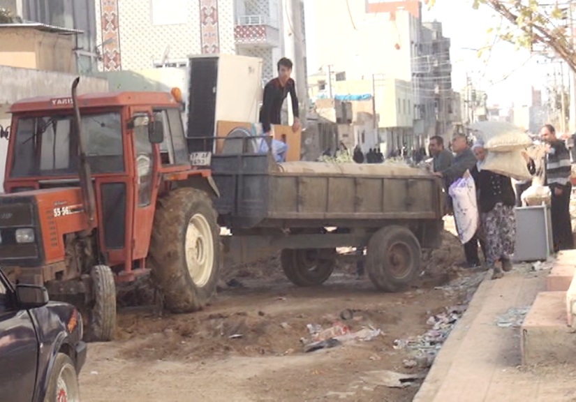 Nusaybin’de yasak kalktı, göç başladı Nusaybin’de yasak kalktı, göç başladı